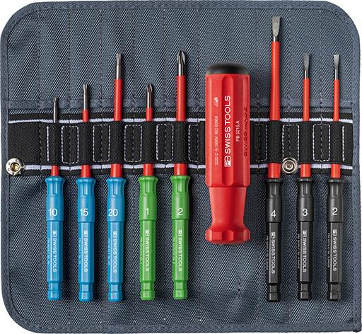 [7663591009] JUEGO VARILLA INTERCAMBIABLE VDE PB 5218.SU CLASSIC PB SWISS TOOLS