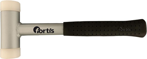 MARTILLO DE SUPERFICIE BLANDA CON MANGO TUBULAR DE ACERO SIN CONTRAGOLPE FORTIS FORTIS