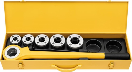 [7672030365] TERRAJA DE ROSCAR DE MANO EVA SET R 3/8-1.1/4" REMS