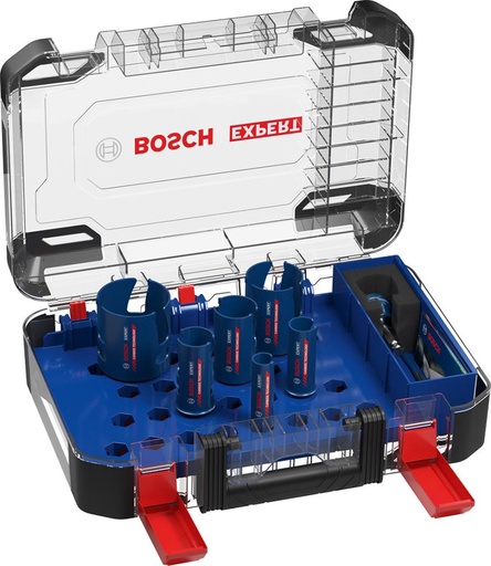 [7676160010] JUEGO DE SIERRAS DE CORONA ELECTRICISTA 10 PZAS, 20-64MM CONSTRUCTION EXPERT BOSCH