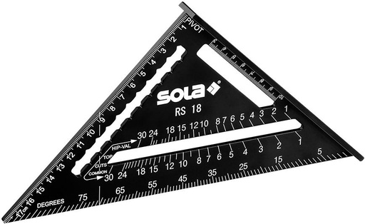 ESCUADRA TRIANGULAR SOLA