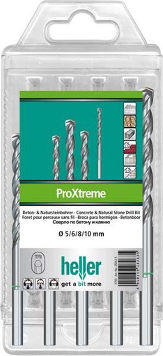 [7612580005] BROCA-HORMIGÓN PROXTREME 4/5/6/8/10MM  HELLER