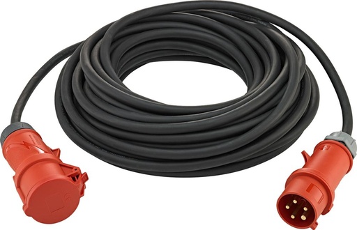 [7690293225] ALARGADERA CEE IP44 25M H07RN-F5G4,0 32A CON INVERSOR DE FASES