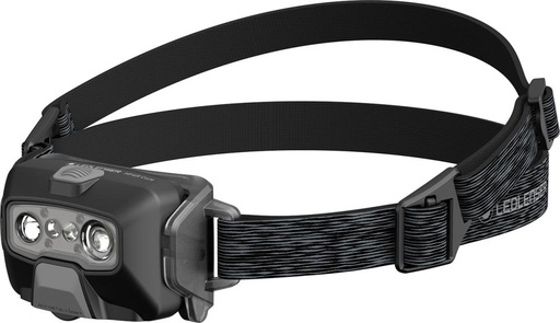 [7690581100] LINTERNA DE CASCO DE BATERÍA HF6R CORE BLACK 20-800 LUMEN LEDLENSER