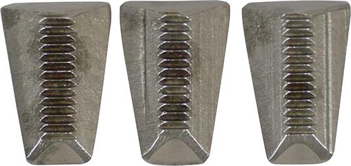 JUEGO DE 3 MORDAZAS PARA REMACHADORA DE REMACHES CIEGOS GOEBEL