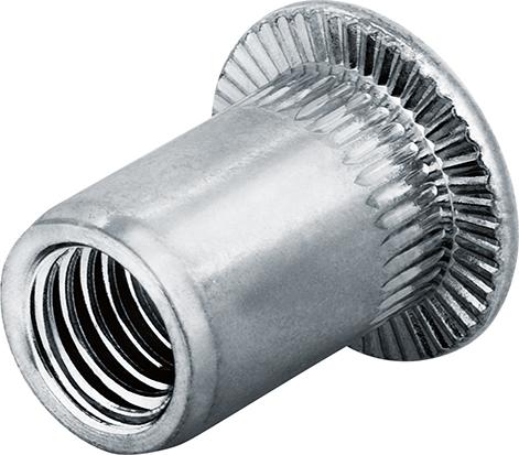 CAJA TUERCAS REMACHABLES CON VALONA ACERO INOX GOEBEL