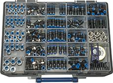[7694181000] CAJA DE SURTIDO CONECTOR DE ENCHUFE SERIE AZUL RIEGLER
