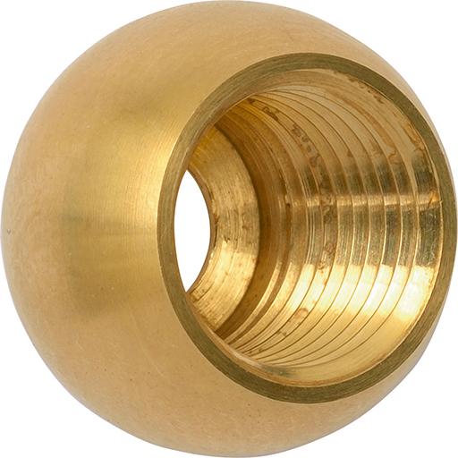 ADAPTADOR DE BOLA DE LATÓN ROSCA NPT 1/8" IBT