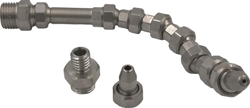 JUEGO DE MANGUERAS DE REFRIGERANTE ACERO INOX
