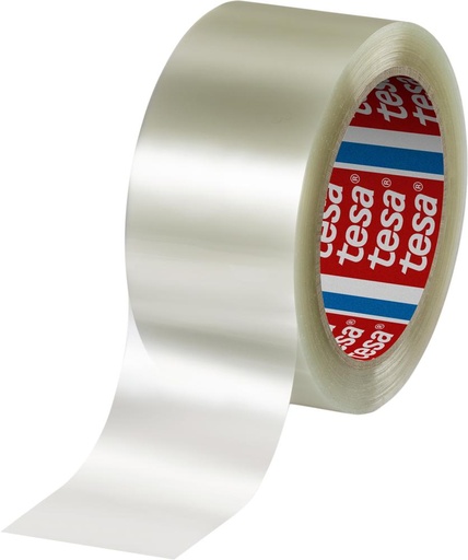 [7698130400] CINTA DE EMBALAJE DE PET 60412 66MX55M TRANSPARENTE TESA