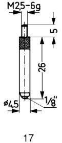 [7642370009] CALIBRE DE MEDICION MD   TIPO 17/26,0MM  KÄFER