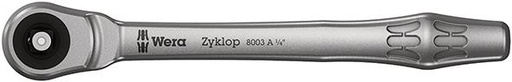 [7660000016] CARRACA PASANTE 1/4"     ZYKLOP METAL PUSH  WERA