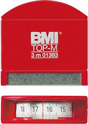 [46970003] CINTA METRICA            DE BOLSILLO BLANCA CONSUELA DE ACERO FINO3MX13MM BMI