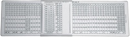 [44800001] CURSOR DE AJUSTE ISO     280X80MM  FORMAT