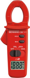 [7655850101] MULTIMETRO DIGITAL DE    PINZA CM 1-1 BENNING