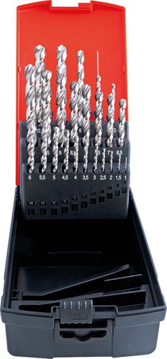 [7610101301] BROCA ESPIRAL DIN338 HSS TIPO W 1,0-10,5MMINCL BROCA SACANUC  FORMAT