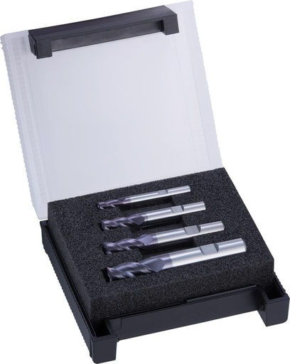 [7627980001] JGO FRESAS DESBASTE HPC  TIALN TIPO INOX Z3 6/8/MM FORMAT