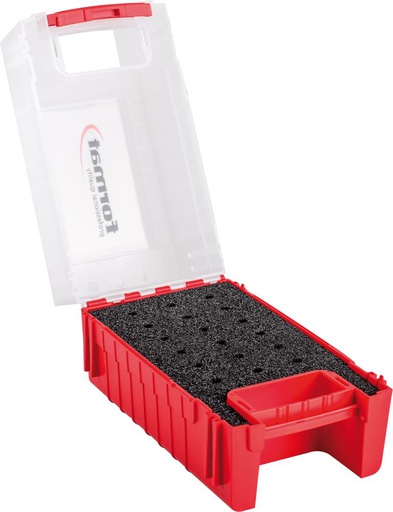 [7626000000] CAJA VACIA CON ESPUMA    PARA BURILES DE FRESAR6MM FORMAT