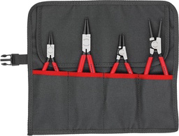 [7656060020] JGO ALICATES P/ CIRCLIPS EN BOLSA ENROLLABLE4 PZAS KNIPEX