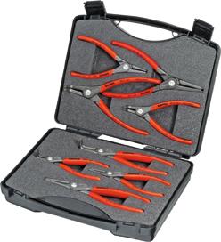 [7656290030] JUEGO DE ALICATE ARANDELASEGURIDAD DE PRECISIÓN8PZA.  KNIPEX