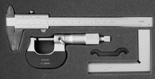 [7642340001] JGO INSTRUMENTOS         MEDICION 3 PZAS FORTIS