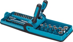 [60140080] GRUPO LLAVE VASO 1/4"    38UDS  856-1        HAZET