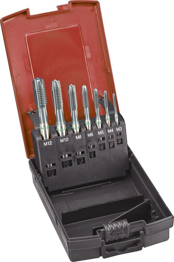 [7616290001] MACHOS ROSCAR A MAQUINA  SUPRA DIN376 HSSE-PMTIPO UNI 6HX AGUJEROPASANTE M3-M12  FORMAT GT