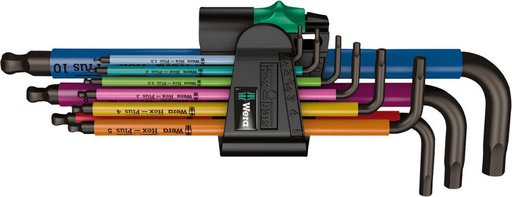 [76585A0009] KIT DESTORNILLADORES     ACODADOS 950 SPKL/9 SM NMULTICOLOR