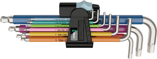 [76585C0009] JGO LLAVES ALLEN         MULTICOLOR INOX9 UNIDADES WERA