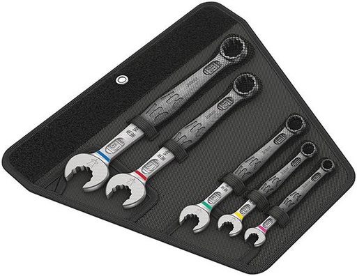 [7658170500] JGO LLAVES COMBINADAS    5 PIEZAS 8-19MM  WERA