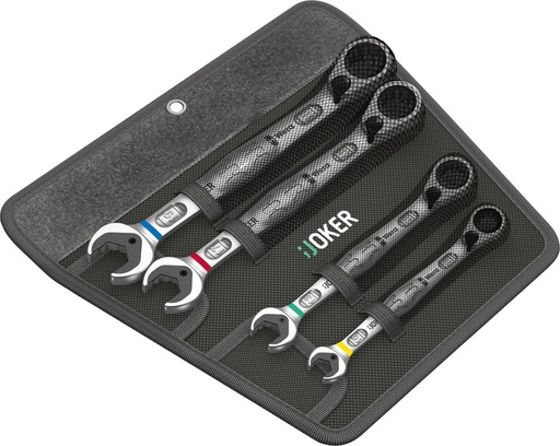 [76572A0400] KIT DE CARRACAS ANULARES 4 PIEZAS JOKER SWICH  WERA