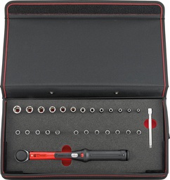 [62381000] JGO. LLAVE DINAMOMÉTRICA 5-25NM 1/4" EN ESTUCHE FORMAT