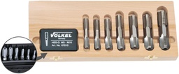 [16490301] JUEGO DE BROCA-MACHOS    DE ROSCAR G 1/8"-1" VÖLKEL
