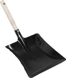 [74490020] RECOGEDOR DE METAL       NEGRO 22 CM DE ANCHO