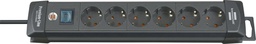 [90130020] REGLETA DE ENCHUFES      PREMIUM DE6 TOMAS H05VV-F3G1,5 3M BRENNENSTUHL