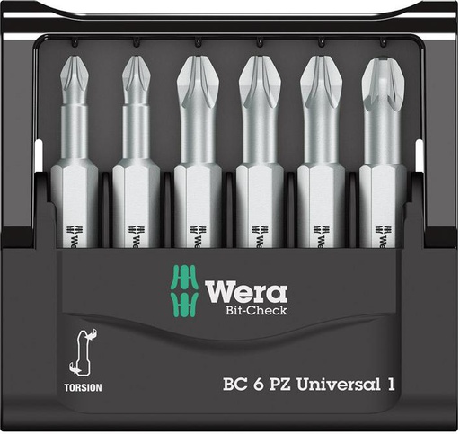 [7664820315] BIT-CHECK 6              PZ UNIVERSAL 1  WERA