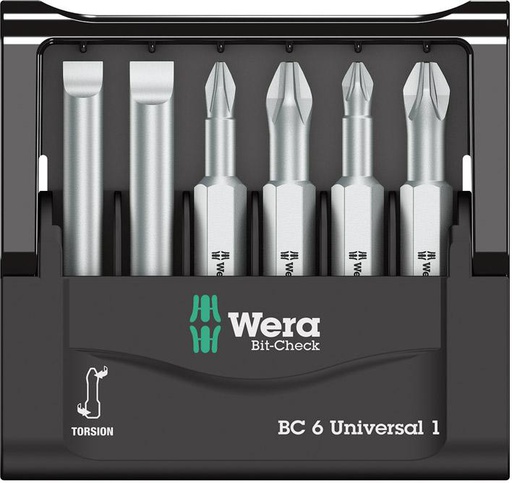 [7664820305] BIT-CHECK 6              UNIVERSAL 1  WERA