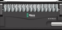 [7664820335] SURTIDO DE PUNTAS        30 PIEZAS WOOD  WERA