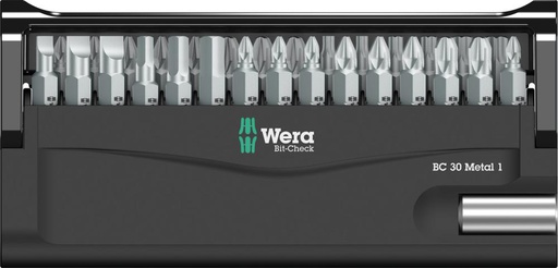 [7664820340] SURTIDO DE PUNTAS        30 PIEZAS METAL 1  WERA