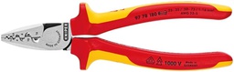 [55130005] PINZA EXTREMO HILO       180MM VDE 0,25-16 MM22K  KNIPEX