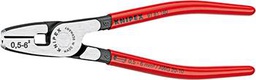 [7655040005] ALICATES PARA VIROLAS    DE CABLE 0,5-6 MM2  KNIPEX KNIPEX