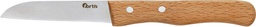 [73251040] CUCHILLO DESBARBAR CON   MANGO MADERA 175MM FORTIS