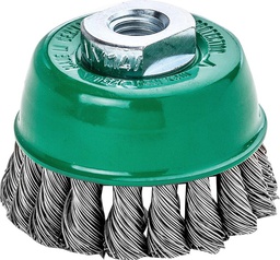 [79900010] CEPILLO DE COPA V4A M14  TRENZADO 65X0,5MM LESSMANN