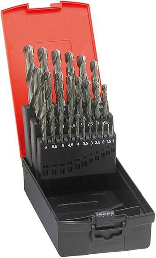 JUEGO BROCAS DIN338 HSS RECTIFICADO TIPO N FORMAT