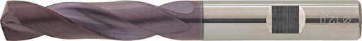 BROCA ESPIRAL MDI TIALN  TIPO UNI VASTAGO HB 3XD FORTIS