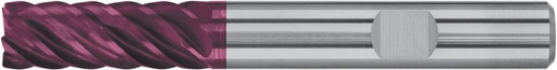 FRESA MULTIPLES DIENTES LARGA DIN6527 MDI TIALN VASTAGO HB FORMAT