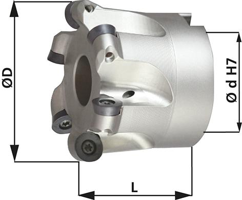 FRESA COPIADORA REFRIGERACION INTERNA PARA TIPO RD