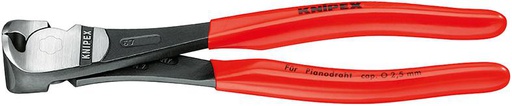 ALICATE DE CORTE FRONTAL DE FUERZA CON MANGO DE PLÁSTICO KNIPEX