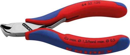 ALICATE DE CORTE OBLICUO PARA ELECTRONICA KNIPEX