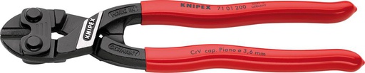 ALICATES CORTAPERNOS COMPACTO CON MANGO PLASTICO  KNIPEX